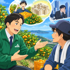 JA関係者「みかん農家は頑張れば年収2000万稼げる。都会で稼ぐよりいいのではないか？」