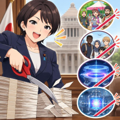財務相「予算削ります♪ ヘンなNPOとか外人支援とか高温超伝導とか低温核融合とか」   |  どこまで削れるか