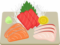 農水省のSNSに困惑の声も。職員が食べた刺身のビフォア・アフター「添えられたツマもおいしく完食」「菊も食べます」