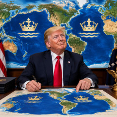 トランプ大統領、太平洋、大西洋を「トランプ洋」に改称検討