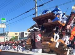 【動画】うわっ！窓ピシャ！だんじり死亡事故現場で見てはいけない物を見てしまった近隣住民の反応が(((ﾟДﾟ)))