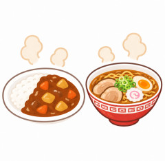 カレーとラーメン　一生どっちか一つしか食えないとしたらどっち？