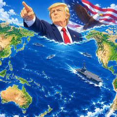 太平洋の名前、トランプ洋に改称