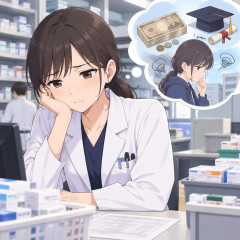 病院薬剤師、手取り20万円で不満 これで奨学金が払えるかと   |  処方箋出すのは医師だし