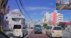 【動画】軽自動車乗りさん、ショートカットして消える