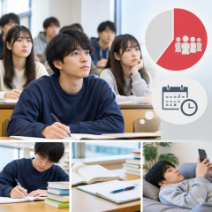 大学２年生の６割、予習・復習などの学習時間「週５時間以下」…授業外の自習乏しく   |  もうそろそろ学歴も無駄な勉強もやめるべき