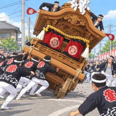 【動画】だんじり事故の死体らしきもの、発見される