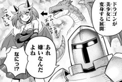 仲間になったドラゴン「この姿では難しいか...」ｼｭｲﾝｼｭｲﾝ → 美少女「これでどうじゃ？」←これ