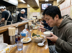 【悲報】ぼく、ラーメンとライスを一緒に食べる人が許せない