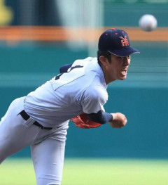 横浜・織田翔希の面談スタート 初日はヤクルト、巨人、阪神、オリックスの順に訪問