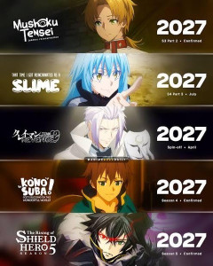 【異世界アニメ】海外「盾の勇者が5期まで続くのに陰の実力者はまだなのか？」