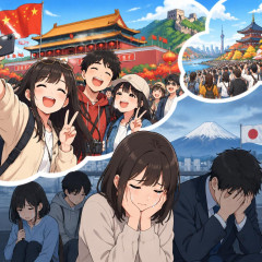 中国メディア「日本だけ中国の大型連休の恩恵にあずかれず。日本人はみんな悲しんでますw」