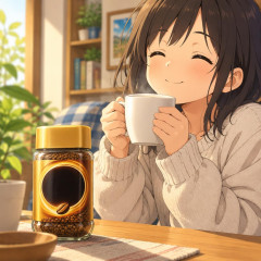 笑われるかもしれないけど、インスタントコーヒーではネスレ ゴールドブレンドが一番好きです