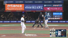 【パCS1st3回戦】日本ハム、７回表１アウト三塁からワイルドピッチで三塁ランナーが生還し１点追加！日本ハムがリードを再び３点に広げる！！！！！！！！！！