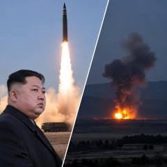 北朝鮮がミサイル発射か、既に落下   #速報