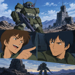 「装甲騎兵ボトムス」「ボトムスだってニワカかよ。ボトムズだろ」「装甲騎兵ボトムス」   |  正直言うとボトムズとダグラムとザブングルはロボットがかっこ悪くて見てなかった