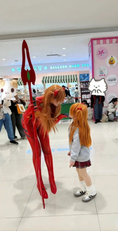 【悲報】中国人のアスカのコスプレｗｗｗｗ