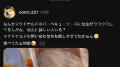 【炎上】マクドナルドのナゲットソースに「大量の幼虫が混入」とThreadsで告発→自作自演や放置疑われ大炎上…「密閉空間で生きられない」「業務妨害で訴えられるぞ」