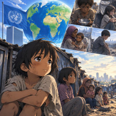 国連「世界では、12億人が貧困で苦しんでいます」
