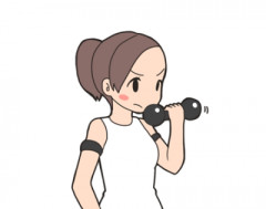 【画像】筋トレ美女「私がベンチプレスすると男性がみんなチラチラ見てくるんです……」