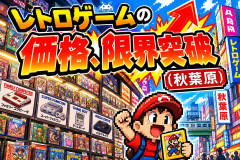 レトロゲームの価格、限界突破
