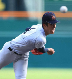 横浜・織田翔希の面談スタート 初日はヤクルト、巨人、阪神、オリックスの順に訪問