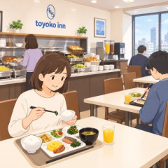 東横インの朝食、レベチで限界突破ｗｗｗｗｗｗｗｗ