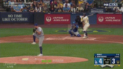 【NL優勝決定シリーズ2回戦】ブルワーズ・コントレラス、5回裏に代わったドジャース・ブービックからPS第3号同点ソロホームラン