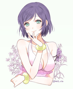 【画像】東條希ちゃんって髪のボリュームを減らせばデブに見えないんじゃね？【ラブライブ！】