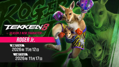 『鉄拳8』シーズン3第3弾追加キャラ「ロジャーJr. 」ゲームプレイトレーラー公開＆11/12より早期アクセス開始！第4弾追加キャラ「範馬 勇次郎」最新トレーラーが2027/1/17公開決定