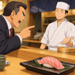 社長「最初からトロ食うなんて邪道だぞ！」大将「へい、お客様のお好きなようにどうぞ」   |  語ってるIさんも結構不快をばら撒くタイプじゃないの