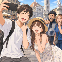 日本人カップルさん、海外で絶対にやっちゃいけない挙動を2人してやってしまう…   #動画 |  何でも無い動画を上げただけなのに