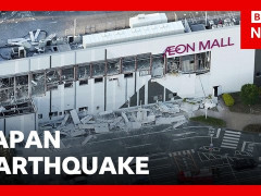 外国人「日本の建物は本当に強い」BBC Newsが地震後のショッピングセンターの様子を伝えてる