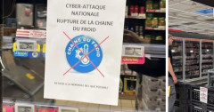 【悲報】フランスに未曾有のサイバー攻撃　国中の冷蔵庫の温度を50度に変更される