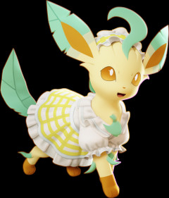 【ポケチャン】ソラブレ型リーフィアちゃん扱い易くていいね