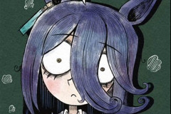 【ウマ娘】ティム・バートン風マンハッタンカフェ、絵柄との相性が絶妙すぎる！