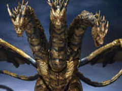 【ゴジラ】S.H.MonsterArts「カイザーギドラ」可動フィギュア【明日16時プレバン受注開始】