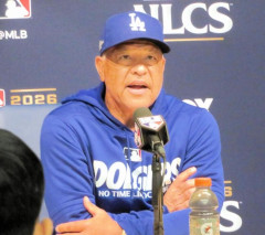 デーブ・ロバーツ、大谷と心中へ「3戦目もスタメン」