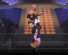 【動画】最近のプロレスゲーム、すごいパワーボムを出してしまうw