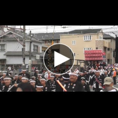 【動画】だんじり祭りでJR列車運行妨害…だんじり祭の害悪動画次々と見つかる