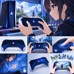 ＰＳ６向けに全面タッチ式コントローラーを特許出願か、スティックや物理ボタンを廃止する設計