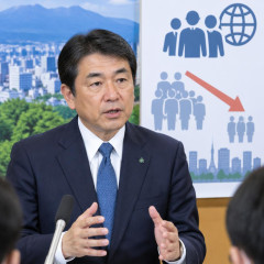 宮城・村井知事「優秀な外国人増やす施策も必要」 仙台市が国勢調査初の人口減受け   |  これ2000年とかじゃないんだぜ？