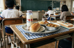 【悲報】昭和生まれさん、給食の牛乳を瓶で飲んでいた