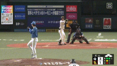 【CSパ・ファイナルステージ1回戦】日本ハム・柴田、悪送球…
