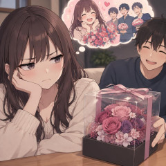 彼氏からの誕プレがプリザーブドフラワーで「正直萎えてます」 「女は花が大好きと思ってる男多すぎ」   |  サボテンの方がよかったかな…