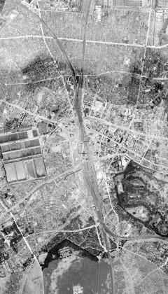 【画像】終戦直後の東京を空から見た結果ｗｗｗｗ 新宿・池袋・渋谷の変貌ぶりが凄すぎる