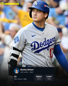 今日のドジャース 6番指名打者大谷