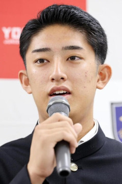 織田翔希、アメリカ挑戦決断　大学進学も視野