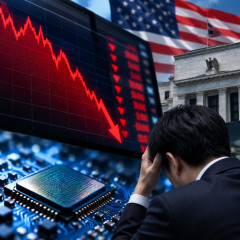 日経平均、一時2000円以上値下がり 米金利高に警戒感で半導体株安受け   #速報 |  AIという名の幻想