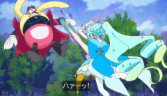 【画像】プリキュアさん、かわいい妖精を蹴り飛ばす w w w